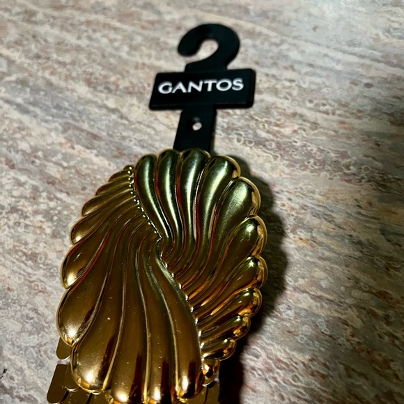 New Gantos gold color sequined elastic belt - Picture 3 of 13